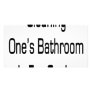 Cleaning One's Bathroom Is for Geeks Photo Card