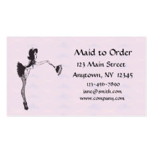 Cleaning Service Business Card