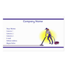 Cleaning Services Business Card Templates