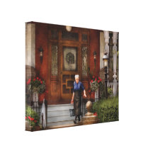 Cleaning - The Maid Stretched Canvas Prints