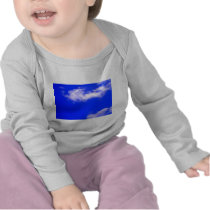Clear Blue Sky and White Clouds Tees
