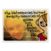 clear conscious card. cards