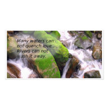 Clear Mountain Creek Custom Photo Card