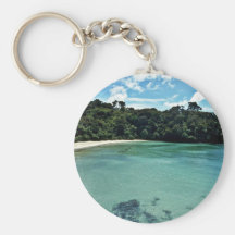 Clear Waters Of Stewart Island Keychains