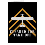 Cleared For Take Off Greeting Cards