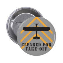 Cleared For Take Off Pin