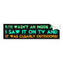 Clearly Outdoors! Bumper Stickers