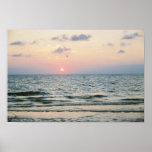 Clearwater Beach Sunset Poster