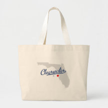 Clearwater Florida FL Shirt Tote Bags