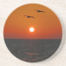 Clearwater sunset coasters