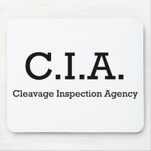 Cleavage Inspection Agency Mousepads