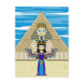 Cleopatra at the Great Sphinx Postcard