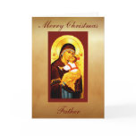 Clergy Card: Merry Christmas Father
