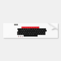Clés de clavier micro de BBC Autocollants Pour Voiture