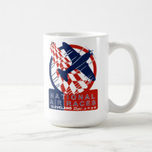 Cleveland National Air Race 1937 Logo Mug