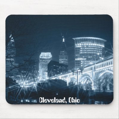 Cleveland, Ohio Mouse Mats by Wassup36