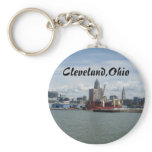 CLEVELAND,OHIO ON LAKE ERIE keychain