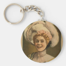 Clever Carrie DeMar, 'Joseph Hart Vaudeville Co.' Keychains