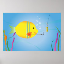 'Clever Fish' Poster