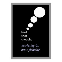 Clever Marketing and Event Planning Business card