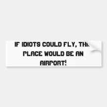 Clever sticker bumper sticker