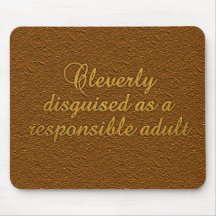 Cleverly Disguised mousepad