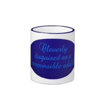 Cleverly Disguised mug - choose style & colour