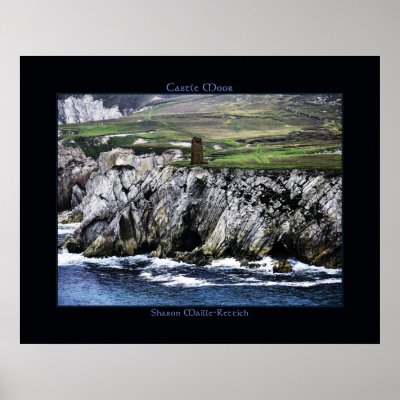 Cliff Castle Fantasy Poster Print by IrishPirateQueen