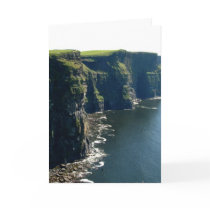 Cliffd of Moher Greetings Card
