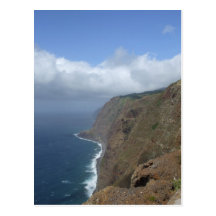 Cliffs and Ocean Postcard