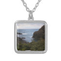 Cliffs and the Ocean in Canada Necklace