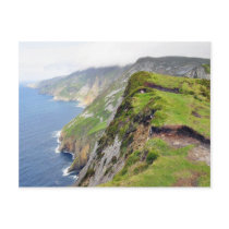 Cliffs Ocean Slieve League Post Card