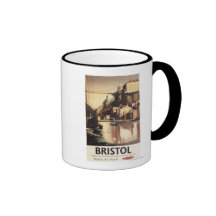 Clifton Suspension Bridge and Boats Mug