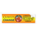 Climate Change - Bogus Crisis Bumper Sticker bumper stickers