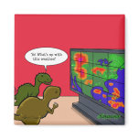 Climate Change Dinosaurs Fridge Magnets