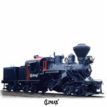 Climax Steam Locomotive photo sculptures