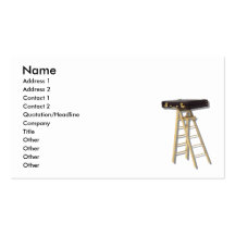 ClimbCorporateLadder083010, Name, Address 1, Ad... Business Card Templates
