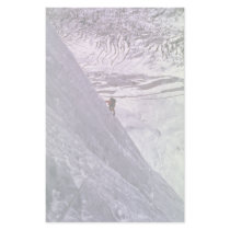 Climber on south face of Annapurna, 5800 metres, N Custom Stationery