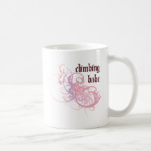 Climbing Babe Mugs