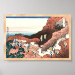 Climbing on Mt. Fuji Katsushika Hokusai Posters