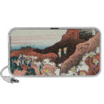 Climbing on Mt. Fuji Katsushika Hokusai Mp3 Speaker