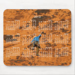 Climbing on Red Rocks; 2013 Calendar Mousepad
