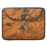 Climbing on Red Rocks Sleeves For MacBooks