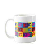 Climbing Pop Art Coffee Mugs