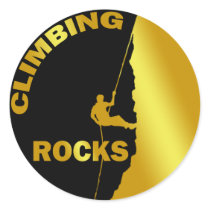 CLIMBING ROCKS STICKER