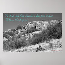 Climbing Steep Hills Poster