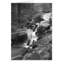 Climbing the Falls Greeting Cards