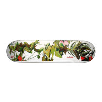 Climbing Thorny Tag Roses -  Skate Deck Art