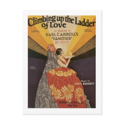 Climbing Up The Ladder Of Love Songbook Cover by vintagegiftmall