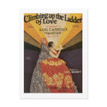 Climbing Up The Ladder Of Love Songbook Cover postcards